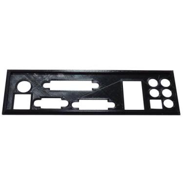 Imagem de Espelho Acabamento Tampa Chapinha Placa Mãe Intel DH61BE - OVER CLOCK