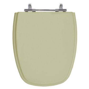 Imagem de Assento Laqueado Monte Carlo Bege Saara Tampa Vaso Deca Mdf