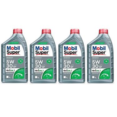 Imagem de Oleo Mobil Super 5W30 Sp Ilsac Gf-6A Dexos 1 4 Litros