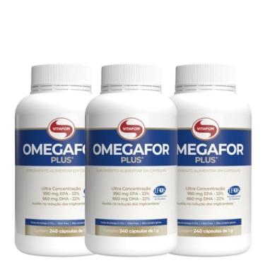 Imagem de Combo 3 Omegafor Plus Vitafor 990mg Epa 660mg Dha 240 Cps