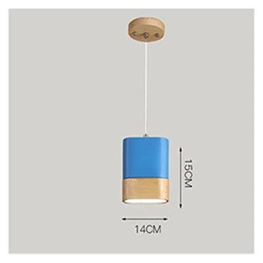 Imagem de Luminária de lustre, lustre estilo simples da Europa do Norte, lâmpada criativa de cabeça única, lâmpada de mesa de bar, lâmpada de sala de jantar, lustre de quarto (tamanho: 3 cores A) (tam
