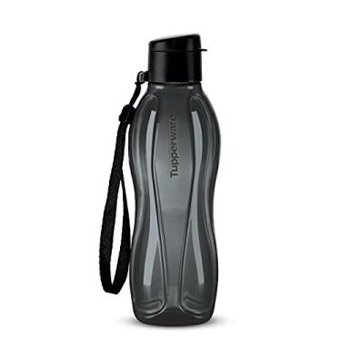 Imagem de TUPPERWARE - Garrafa Eco Twist, para água, ecológica, reutilizável, produto Tupperware oficial, portátil, capacidade de 500 ml, preta
