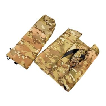 Imagem de Dynwave Banco de acampamento camuflado em árvore, cadeira de acampamento suspensa, cadeira de rede, assento de balanço para praia, jardim, pesca, mochila,