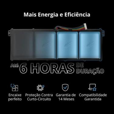 Imagem de Bateria para Notebook Acer Chromebook 13 CB5-311P - BestBattery, Preto