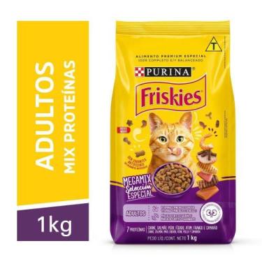 Imagem de Ração FRISKIES gatos adultos Megamix 1kg
