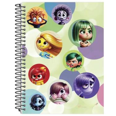 Imagem de Caderno Universitario Emoções 15 Materias 240 Folhas - PanAmericana, C