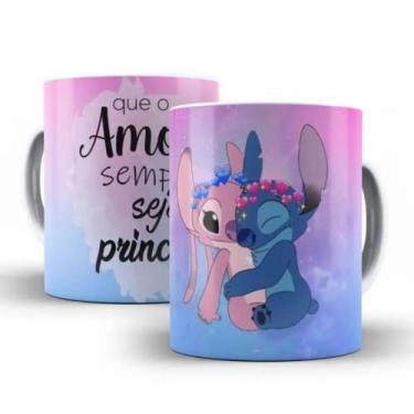 Imagem de Caneca Porcelana stitch - Essencial Designer