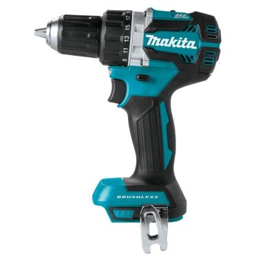 Imagem de Parafusadeira Furadeira 13Mm Sem Fio 18V Torque 54N.m Com Motor BL Resistência Água DDF484Z Makita