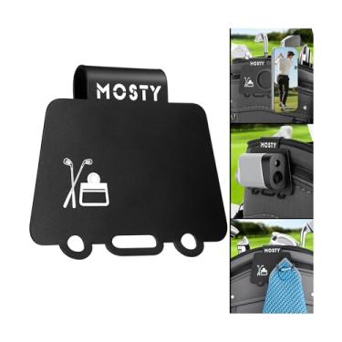 Imagem de MOSTY Sacos de golfe de metal para toalha de golfe magnética, telêmetro - Acesso rápido a equipamentos e acessórios magnéticos de golfe