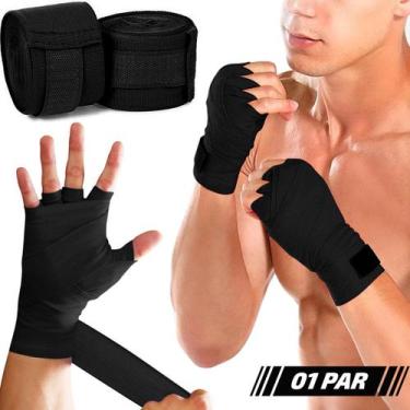 Imagem de 2 Bandagem Elástica Protetora Artes Marciais Luta Esporte Protetor Mão