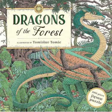 Imagem de Dragons of the Forest: A 1000 Piece Jigsaw Puzzle (Dragon Ark The)