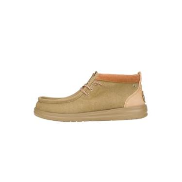Imagem de Hey Dude Tênis masculino Wally Mid Gripr Workwear, Creme, 47