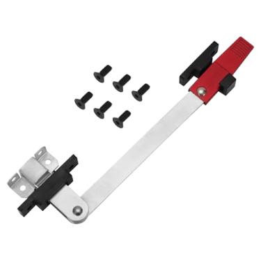 Imagem de Alpha Rider Trava de janela para trailer, substituição de trava de janela de saída de emergência de alumínio para trailer, um adaptador prático de encaixe para controlar a janela de emergência pela