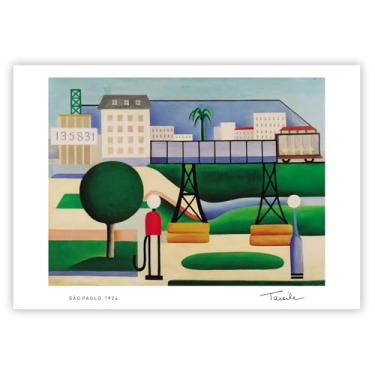 Imagem de ART PRINT TARSILA DO AMARAL SÃO PAULO A4 TECA PAPELARIA