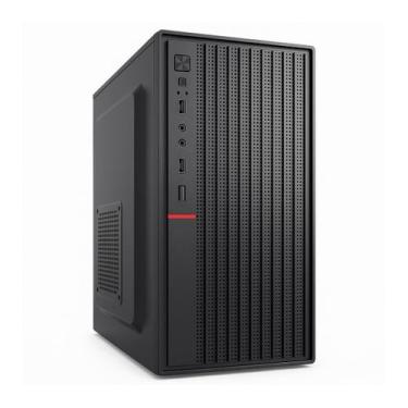 Imagem de Gabinete Office Snaker S/Fan S/Fonte Micro-ATX/Mini-ITX USB Preto - SK