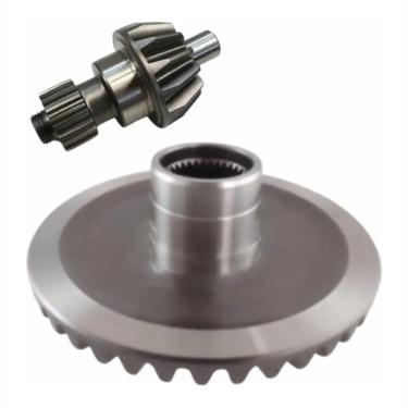 Imagem de Par Coroa e Pinhão Quadriciclo Honda Fourtrax 420 2008 até 2013