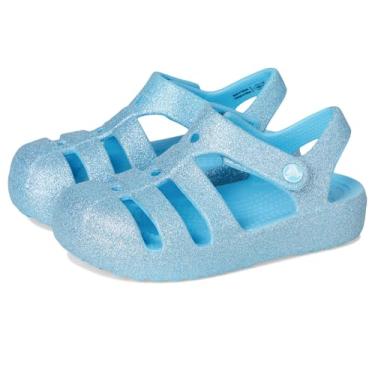 Imagem de Crocs Sandália clássica unissex infantil de pescador (infantil), Vidro matizado, 27