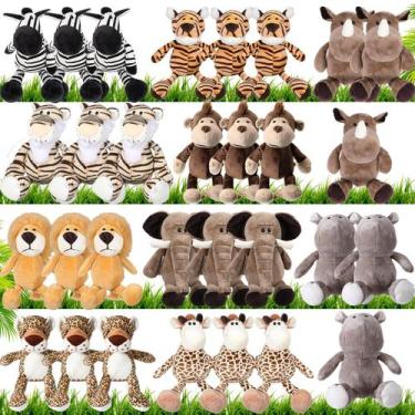 Imagem de Conjunto de bichos de pelúcia Foilswirl Safari Forest 30 unidades para