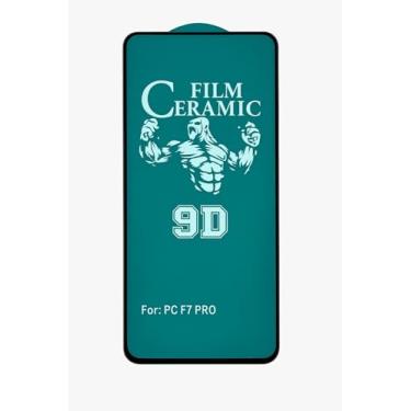 Imagem de Compatível com Xiaomi Poco F7 Pro - Película de Ceramica Gel 9d Protetora de Tela anti-riscos queda choque
