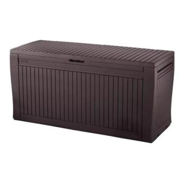 Imagem de Baú Comfy Deck Box Organizador Keter, Marrom