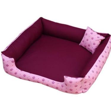 Imagem de Cama De Cachorros Caminha Pet Medios Tamanho G 70x70 Cm - Gv Enxovais,