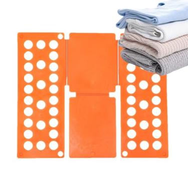 Imagem de Pasta de camisetas, dobrável, pasta de roupas, organizador de roupas, ferramenta dobrável para roupas, camisas, suéteres, calças, crianças, adultos