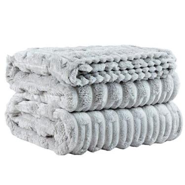 Imagem de Cobertor Casal Queen Manta Soft Luxo Microfibra Polar Almond - Bia Enx