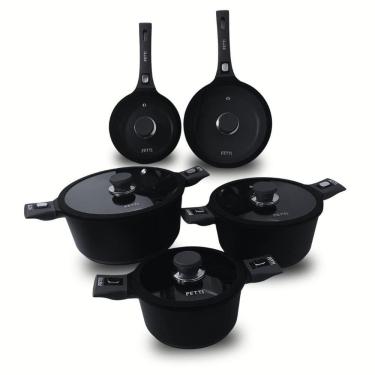 Imagem de Conjunto De Panelas Fetti Yaizu 5 Peças Antiaderente Indução