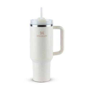 Imagem de Copo Térmico Quencher Tumbler Cream Branco Heat Wave 1,18L Stanley