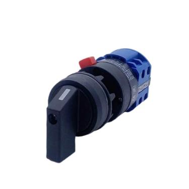 Imagem de Interruptor de came LW26-20/2S2 YMW26-20A 22 mm, instalação de furo único, fonte de alimentação de engrenagem, corte reverso, troca universal (desligado)