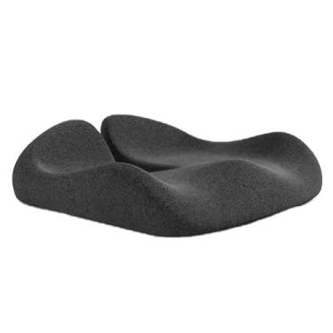 Imagem de Almofada ortopédica de espuma viscoelástica para cóccix para próstata, cóccix, ciática e alívio de dores nas costas – Almofada confortável antiderrapante para cadeira de escritório, acessórios