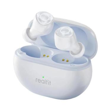 Imagem de Mini Fones De Ouvido Realfit F4 Para Dormir ANC Bluetooth 40dB Cancela