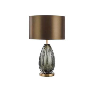 Imagem de Sala de estar de luxo pós-moderna, escritório, luminária de cabeceira para quarto, modelo minimalista nórdico, sala de exposições, luminária de mesa de vidro para hotel (01)