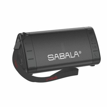 Imagem de Caixa de Som Bluetooth SABALA DR-901,2200mAh Bluetooth 5.1, IPX5 TWS, de reprodução para atividades ao ar livre, praias e presentes (preto)