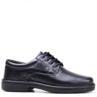 Imagem de Sapato Social PIpper Softness Couro Preto-Masculino