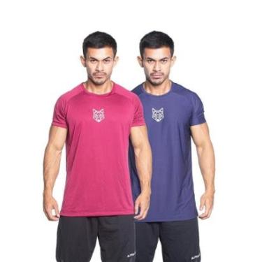 Imagem de Kit 2 Camisetas Masculina Dry Alpha Co-Masculino