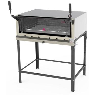 Imagem de Forno Refratário a Gás Progás 182 Litros Inox Abertura Guilhotina PRP-1000 G2 S/KG