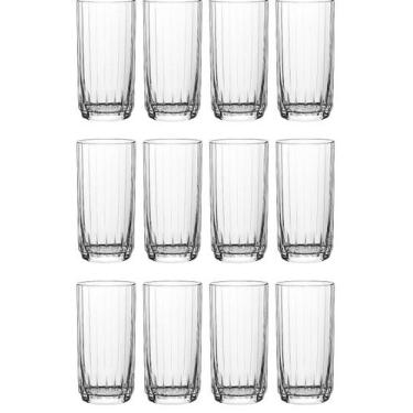 Imagem de Copo Long Drink Leia 310ml Pasabahce Design Elegante Drink Sucos e Ref