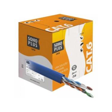 Imagem de Cabo de Rede CAT.6 CMX CX 305m Azul Furukawa Sohoplus -.