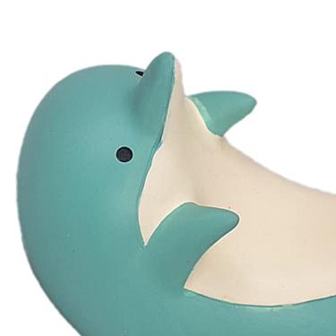 Imagem de Cryfokt Suporte de Mesa para Tablet de Resina, Suporte Portátil Bonito para Celular para Assistir Dramas, Tablets e Telefones Celulares (Golfinho)