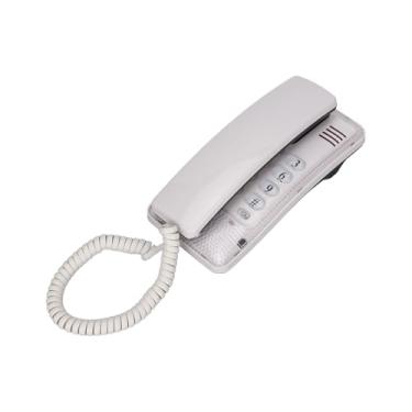 Imagem de KIMISS Telefone Com Fio Montado na Parede KXT-438 Com Funções de Rediscagem, Mudo e Flash Rápido para Uso Doméstico, No Escritório, No Hotel e na Escola (#12)