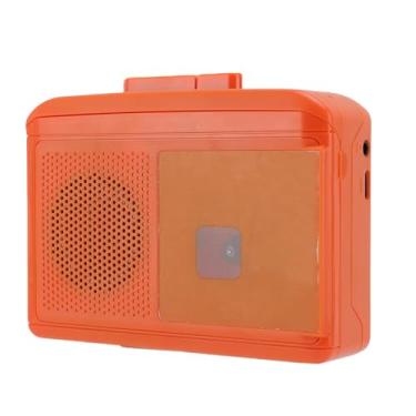 Imagem de Luocute Leitor de Cassetes Portátil, Leitor de Fita Multifuncional Com Retrocesso Rápido e Alto-falante Embutido, para Vida Profissional de Estudo Com Entrada para Fone de Ouvido de 3,5