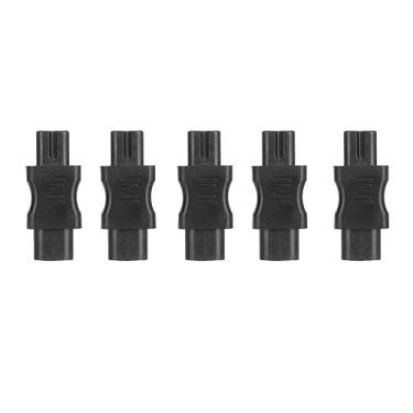 Imagem de SUNGOOYUE Conversor Adaptador de Energia IEC320, C8 para C7, 2500 W, 10A 250 V, Construção Em PVC e Cobre, Compatibilidade Universal, Pacote Com 5