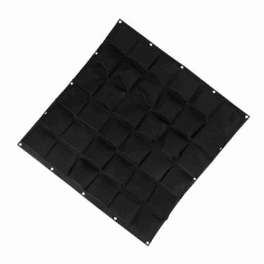 Imagem de AYNEFY Plantador de Jardim de Feltro Vertical Com 36 Bolsos, Sacos de Cultivo para Montagem Em Parede que Economizam Espaço para Plantas Internas e Externas (#02)