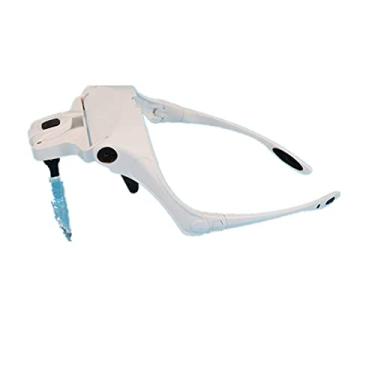 Imagem de uhyOHF Lupas dentárias, lupas cirúrgicas dentárias, lupa montada na cabeça, com luz LED, adequada para relógios eletrônicos, reparos de telefones celulares, idosos lendo jornais (
