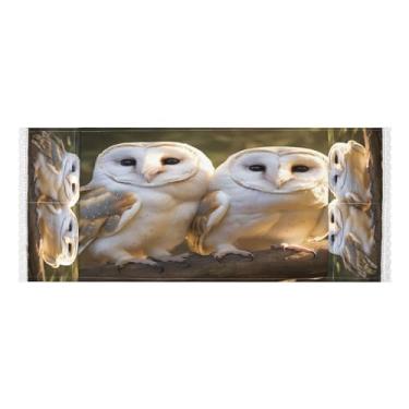 Imagem de Wassud Duas capas de lavadora e secadora de pássaros, protetor de lavadora com sacos de armazenamento, capa de geladeira à prova de poeira com bolsos para lavanderia doméstica, cozinha, 120 x 55 cm