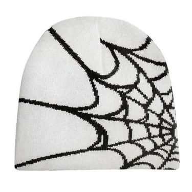 Imagem de Chapéu de malha Spider Web Anime Winter Warm unissex 55-62cm
