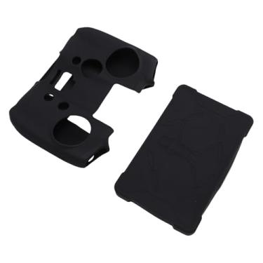 Imagem de Capa de controle remoto para controle remoto RC Pro 2, capa protetora de silicone para drone RC Pro 2, acessórios para controle remoto RC Pro 2, aderência e armazenamento conveniente (preto)
