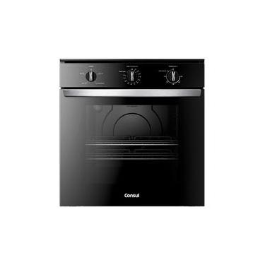 Imagem de Forno Elétrico de Embutir Consul 84L COB84BE Porta Removível Timer Autodesligamento Luz Interna Preto Preto / 220