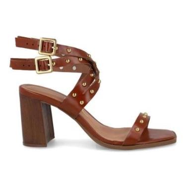 Imagem de Sandália Osc Tachas Metálicas Feminina-Feminino